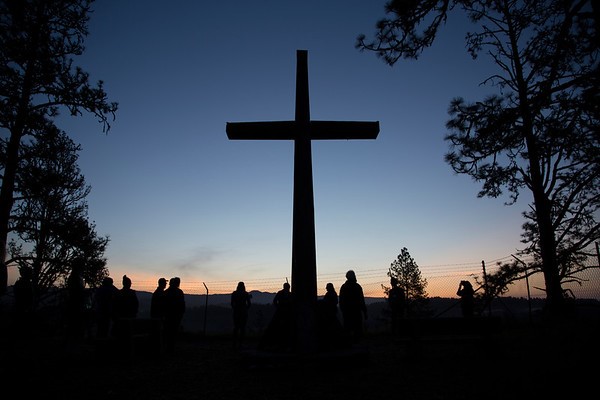 Hike to the Cross at Dawn, Mount Hermon, California