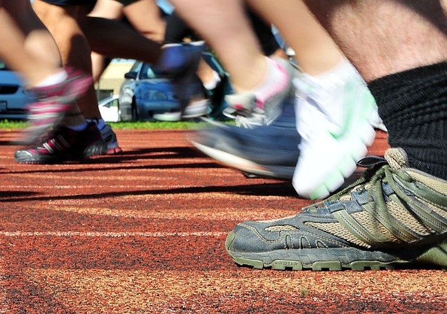 Too often as adults, we still sprint to beat others.