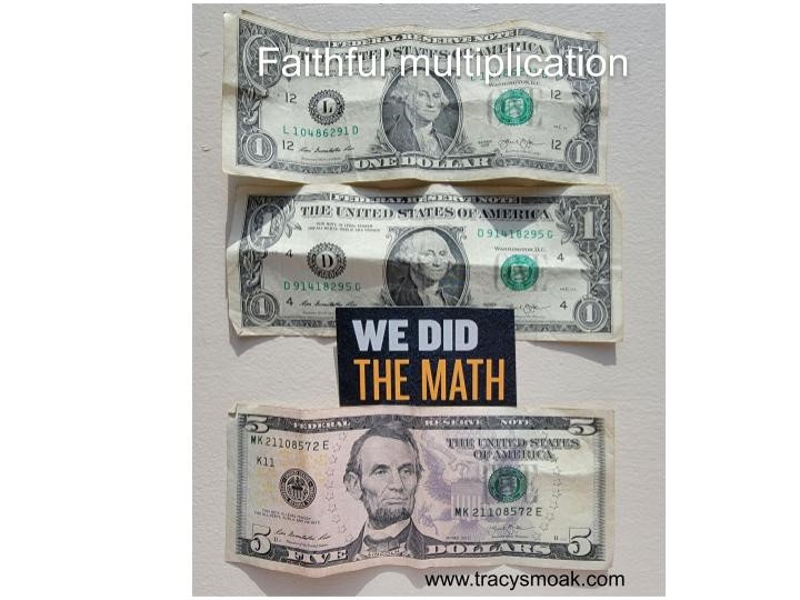 Good money management results in Kingdom growth.