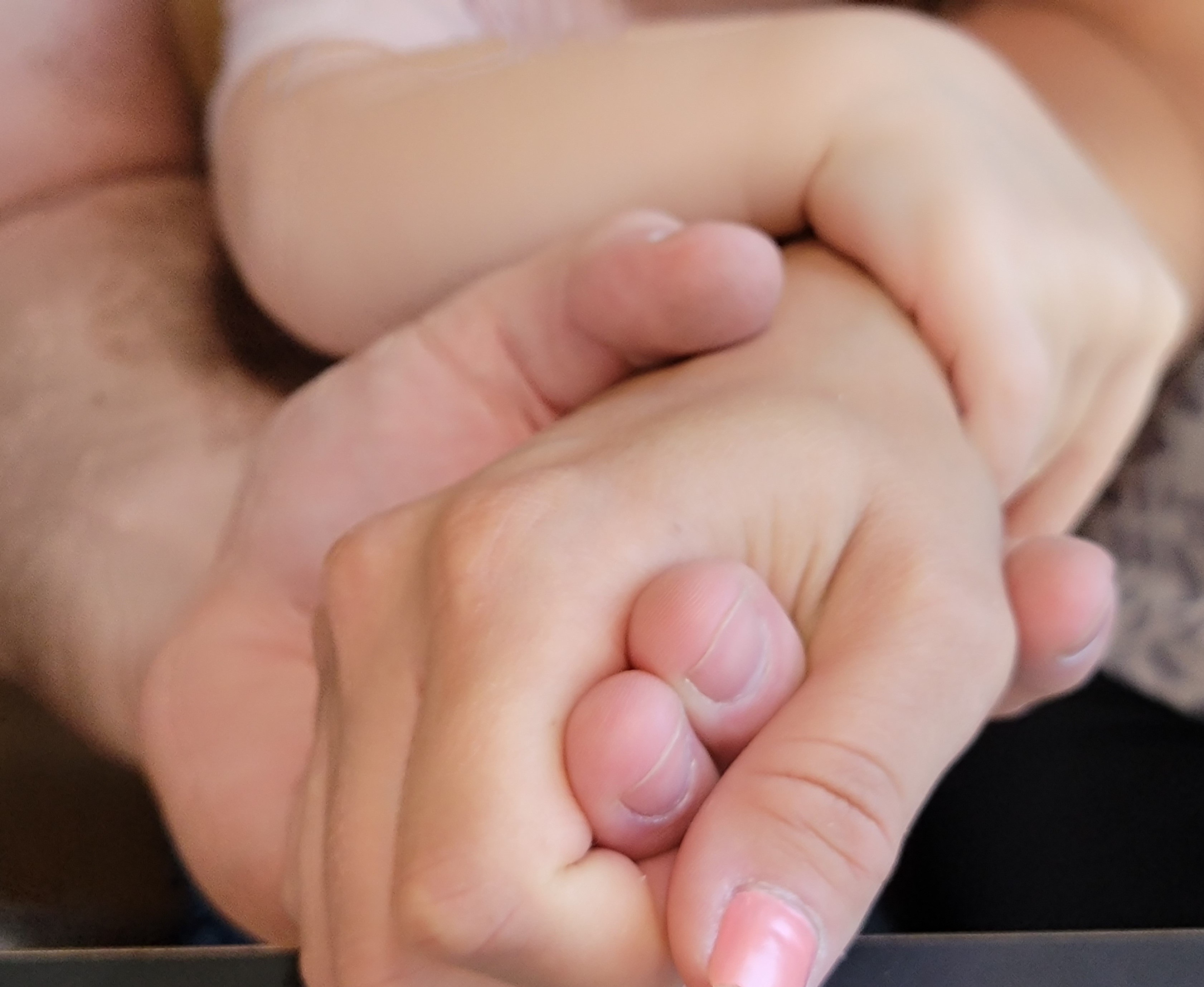 Cherishing sweet moments